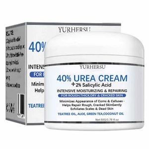 Urea-Creme 40 % plus Salicylsäure 50 ml, Hornhautentferner Handcreme Fußcreme - Bild 1 von 11