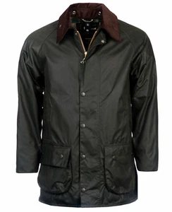 BARBOUR BEAUFORT WAX JACKET VERDE SALVIA - SG91 - Imagen 1 de 2