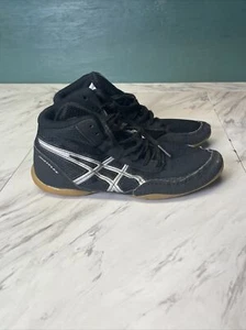 Asics Matflex Youth Wrestling Shoes Sz 3 - Picture 1 of 9
