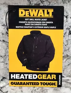 CHAQUETA TÉRMICA DEWALT - ETIQUETA COLGANTE DE INSTRUCCIONES - DCHJ060 - Imagen 1 de 3