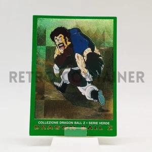 Card Panini DRAGON BALL Z Serie Verde - 87 Mister Satan Vegeta HOLO - Picture 1 of 1