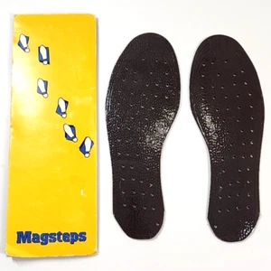 Nikken Magsteps solette magnetiche 2001 uomo taglio medio su misura taglie 7-11 rifinite - Foto 1 di 17