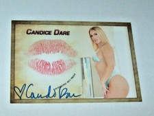 2022 Collectors Expo Model Candice Dare Autographed Kiss Card