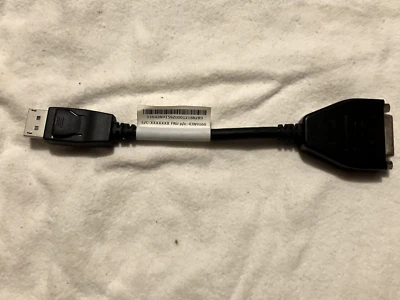 LENOVO DisplayPort auf Single Link DVI-D  Adapter FPU:43N9160 mit 5 m Kabel - Bild 1 von 4