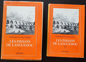 Les paysans de Languedoc 2vol. - Emmanuel Le Roy Ladurie - Mouton - 1966