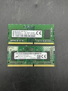 2x Random Lot 4GB 1RX16 PC4-2666V-SC0-11 Laptop Memory Ram - Picture 1 of 1