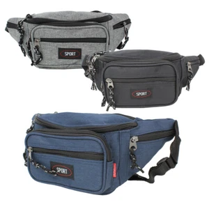 Bauchtasche Gürteltasche Hüfttasche Tasche Damen Herren Sport Freizeit Canvas  - Bild 1 von 29