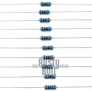 Resistors - 1/4 w (0.25 watt) - 100 ohm - 1% Tolerance - Metal Film - New - Picture 1 of 1