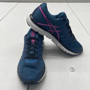 Asics Azul Rosa Gel Zaraca 4 Zapatos para Correr Tenis Mujer Talla 7 - Imagen 1 de 9