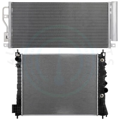 Radiator & AC Condenser Cooling Kit For 2016-2019 Buick Encore Chevrolet Trax - Image 1 of 4