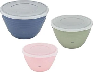 Emsa Prep&Bake 3er Set Kunststoff-Rührschüssel, 1,7 + 2,75 + 4,15 L mit konservi - Bild 1 von 6