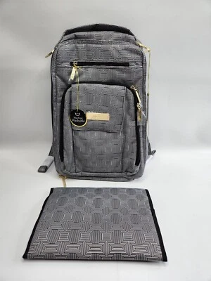 JuJuBe Diaper Bag Travel Backpack - New - GEO - w/ Changing Pad - Image 1 of 4