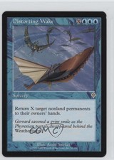 2000 Magic: The Gathering - Invasion Distorting Wake #52 2i2