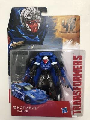 Transformers Age of Extinction Deluxe Class Autobot HOT SHOT Figure - Image 1 of 2
