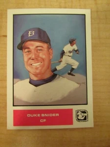 1984 Sports Design Products The Doug West Art Set Duke Snider #24 Brooklyn - Picture 1 of 2