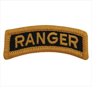 GENUINE U.S. ARMY EMBROIDERED TAB: RANGER - COLOR - PAIR - Picture 1 of 2