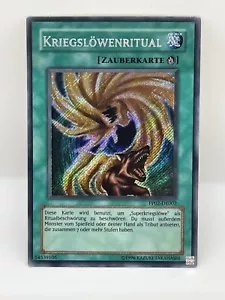 War-Lion Ritual - Secret Rare - GERMAN - PP02-DE002 - PP02-EN002 - Yugioh X1 - Picture 1 of 13
