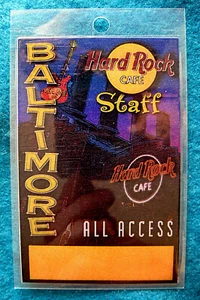BALTIMORE STAFF LAMINADO TODO ACCESO CAFETERÍA UBICACIÓN FACHADA EDIFICIO HARD ROCK CAFÉ - Imagen 1 de 1