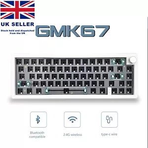 GMK 67 Hot Swappable Mechanical Keyboard Gasket Bluetooth 2.4G Custom Key GMK67 - Picture 1 of 9