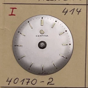 CERTINA ZIFFERBLATT DIAL FÜR 40170 VINTAGE RARITÄT 2 - Bild 1 von 1