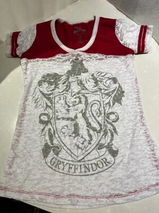 Universal Studios Harry Potter Gryffindor Damen Burnout T-Shirt Größe Large - Bild 1 von 4