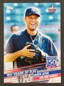Tarjeta de béisbol Derek Jeter 2019 Topps Opening Day #22 (nm) - Imagen 1 de 2