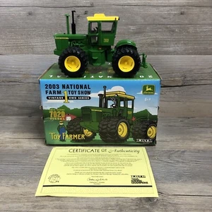 1/32 John Deere 7020 Diesel Vintage 1 4WD Series 2003 National Farm Toy Show COA - Picture 1 of 17