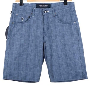 NWT HANDPICKED Poppi Blue Short pants Cotton US:36 EU:52 Fit 37 Summer Light - Picture 1 of 8