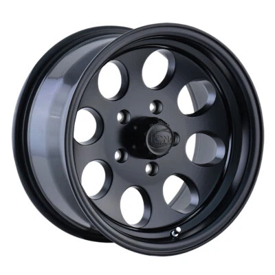 ION ALLOY 171 Rim 15X8 5X114.3 Offset -27 Matte Black (Quantity of 4) - Image 1 of 2