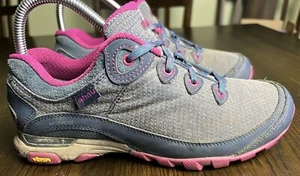 Teva Ahnu Sugarpine II niedrige wasserdichte Wanderschuhe marineblau/lila Damengröße 7,5 M - Bild 1 von 16