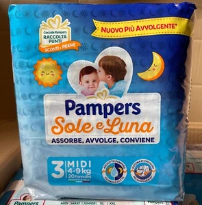 Pampers Baby Windeln Sole e Luna, Einwegwindeln Gr. 3 (4-9kg), 120 Stück - Bild 1 von 3