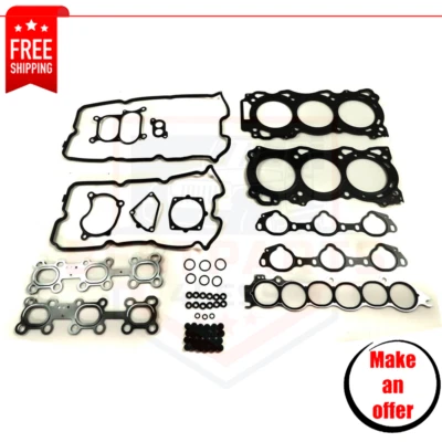 Juego de juntas de culata MLS para Nissan Murano SE 2003-2007, SL y 2004-2009 Quest S, SE, SL Foto 1 de 4