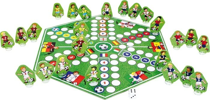 LUDO "Non t'arrabbiare" coppa delle nazioni calcio mondiali calciatori del mondo - Immagine 1 di 1