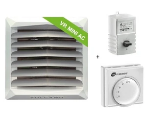 Calentador de aire VOLCANO mini 3-20kW 2100 m³/h AC + regulador ARW 0,6/1 + termostato - Imagen 1 de 13