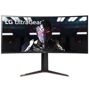 LG 34" UltraGear Quad HD 3440 x 1440 2K 160Hz (OC) 1ms 2xHDMI G-Sync USB 3.0 Hub - Picture 1 of 9