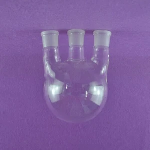 Laboratory Three Necks Glass Round Bottom Flask 1000mL 29/32 - Picture 1 of 1
