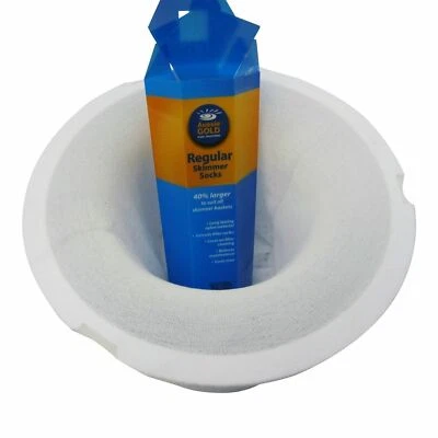 Skimmer Socks Regular Aussie Gold -  Regular 5 Filter Socks Pack - Filter Saver - Image 1 of 4
