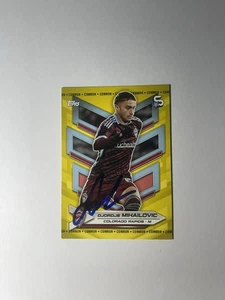 Djordje Mihailovic Signed Topps Auto Autographed Card MLS TORONTO FC  - Picture 1 of 1