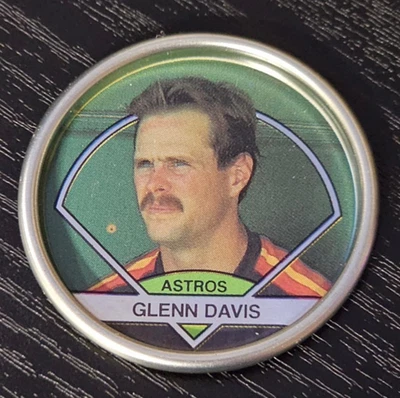1990 Topps Baseball Coin #45 Glenn Davis Astros - Image 1 of 2