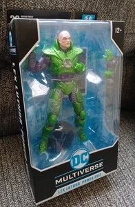 LEX LUTHOR POWER SUIT GREEN McFarlane Toys 7" Action Figure DC Multiverse Boxed - Picture 1 of 9