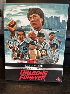 Dragons Forever 4K UHD & Blu Ray UK Release Limited Edition NEW & SEALED - Picture 1 of 3