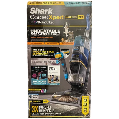 Shark CarpetXpert HairPro con limpiador de alfombras y tapicería StainStriker, EX304 Foto 1 de 2