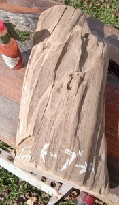 Quartersawn! Orchideenmontierung SUPER enge Maserung alter Wuchs Senker Zypresse Bastelholz - Bild 1 von 13