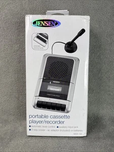 Reproductor/grabador de casete portátil Jensen McR-100, abierto pero nunca usado - Imagen 1 de 5