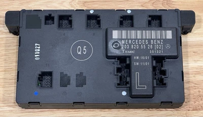 🌟梅赛德斯-奔驰 C 级 W203 2001 - 2007 原始设备制造商前左门控制模块 — 第 1/4 张图片