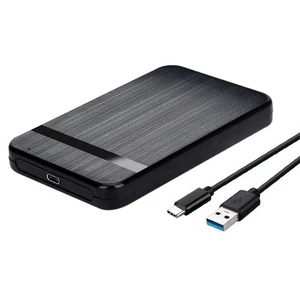 USB-C 3.1 Enclsoure 2.5 Inch SATA Hard Drive External Case SSD USB Type C Box T - Photo 1/12