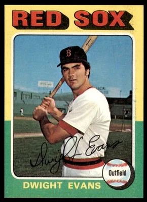 1975 Topps Set Break Dwight Evans #255 NM-MT or BETTER - Image 1 of 2