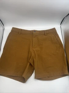 Lululemon Mens Shorts Size 32 Brown Chinos - Picture 1 of 6