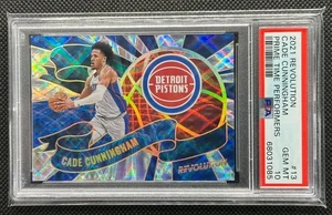 2021-22 Panini Revolution Cade Cunningham Prime Time Performers Rookie RC PSA 10 - Picture 1 of 2