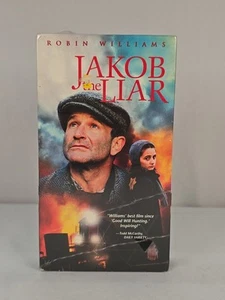 Jakob The Liar VHS Columbia Tri Star 1999 w/Robin Williams - Picture 1 of 4
